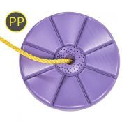 Houpačka disk květinka, fialová