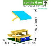 Přístavek k hřišti Jungle Gym Mini Picnic 120cm