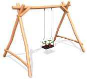 Houpačka Swing z akátu baby