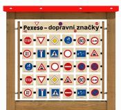 Dopravní značky na stěnu
