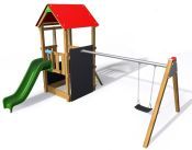 Flexi věž - 100 TH1 se střechou Premium