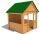 Dětský domek Pavlína Mini zelený