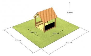 Sunnyhouse s poloviční tabulí