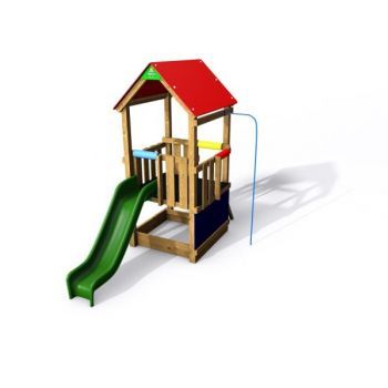 Dětské hřiště Flexi věž - 100 T se střechou Premium