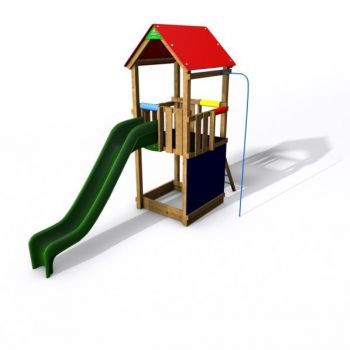 Dětské hřiště Flexi věž - 150 T se střechou Premium