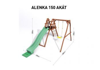 Skluzavka Home Alenka 150 akát