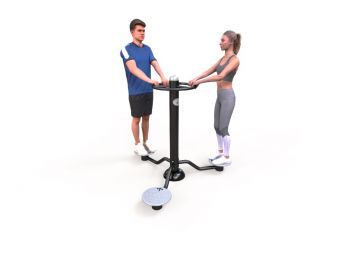 Fitness stroj - Trojitý twistr