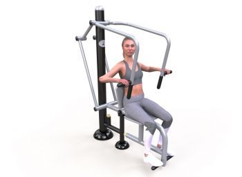 Fitness stroj - Posilovací stroj hrudník