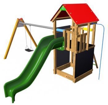 Dětské hřiště Flexi věž - 150 TH1 se střechou Premium