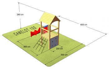 Dětské hřiště Camelot M3 100