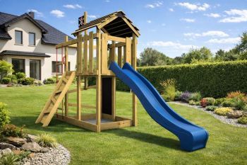 Dětské hřiště Home Malý pirát Zet s modrou skluzavkou