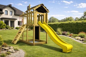 Dětské hřiště Home Malý pirát Zet se žlutou skluzavkou