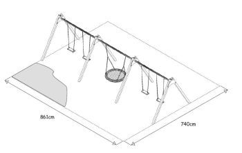 Houpačka Duoswing IV