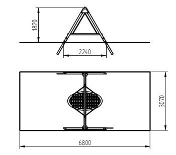 Houpačka Duoswing Nest Mini