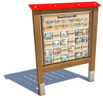 Edukační panel - Pexeso - Bezpečnost dětí 160