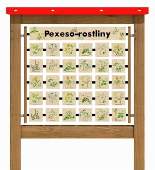 Edukační panel - Pexeso - Rostliny 160