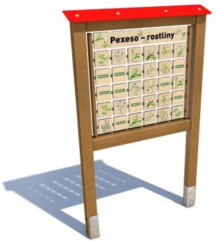 Edukační panel - Pexeso - Rostliny 200