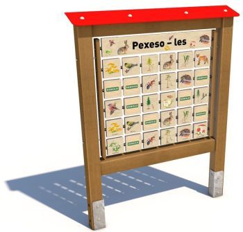 Edukační panel - Pexeso - Les 160