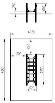 Monkey houpací lávka - METAL