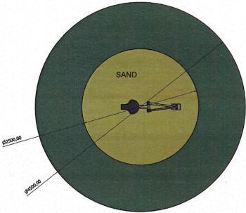Ruční bagr na písek - nerezový