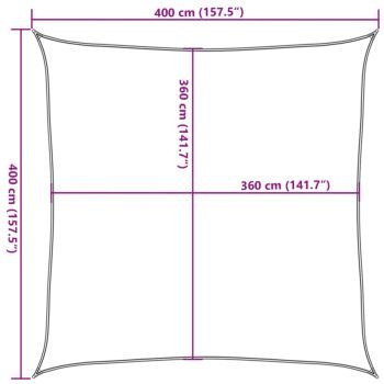 Stínící plachta 400x400 pro pískoviště
