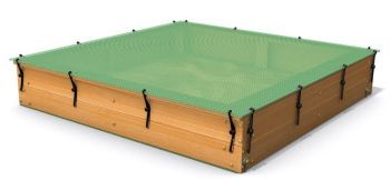 Pískoviště Small 150x150 cm z akátu