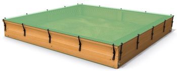 Pískoviště Small 200x200 cm z akátu