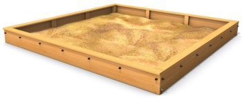 Pískoviště Small 300x300 cm z akátu