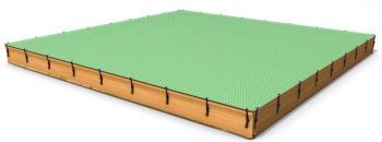 Pískoviště Small 400x400 cm z akátu