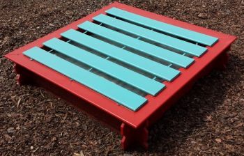 Dětské pískoviště s víkem 118×118, SG935