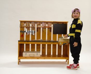 Dětský dřevěný stolek ponk Martin