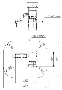 Dětské hřiště Camelot M3 100