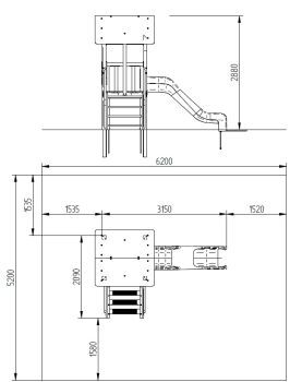 Dětské hřiště Camelot M5 100