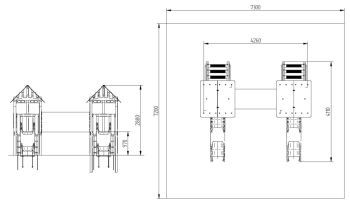 Dětské hřiště Camelot M9 100
