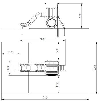 Modulární sestava Camelot M23 100