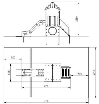 Modulární sestava Camelot M25 100