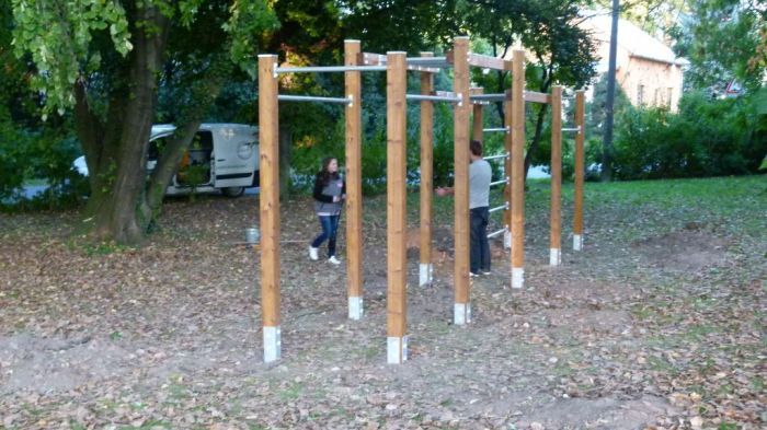 Venkovní fitness - Fitness sestava A