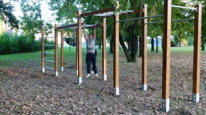 Venkovní fitness - Fitness sestava A