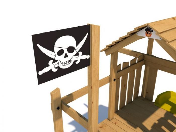 Dětské hřiště pirát - vlajka