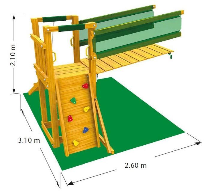 Dětské hřiště - Bridge Modul