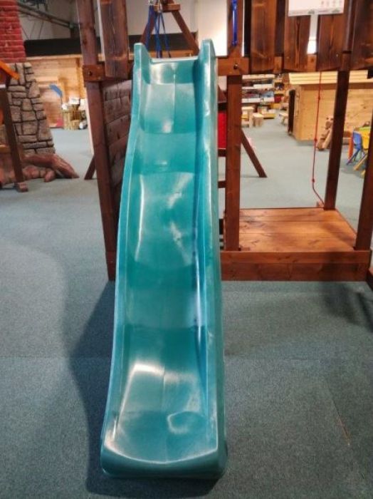 Skluzavka KBT Eko-Line tyrkysová 220 cm s přípojkou na vodu