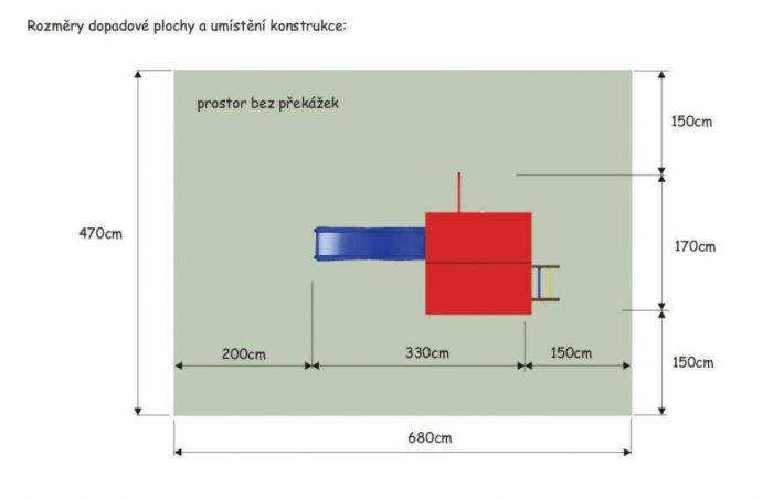 Dětské hřiště Flexi věž - 100 T se střechou Premium