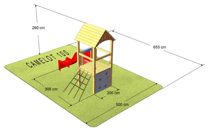 Dětské hřiště Camelot M3 100