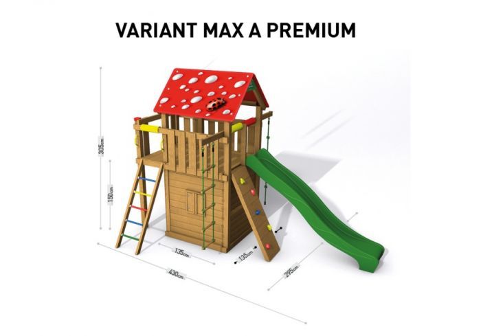 Dětské hřiště Variant Max A PREMIUM