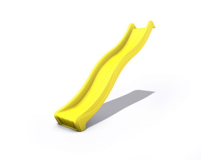 Žlutá plastová skluzavka 265 cm