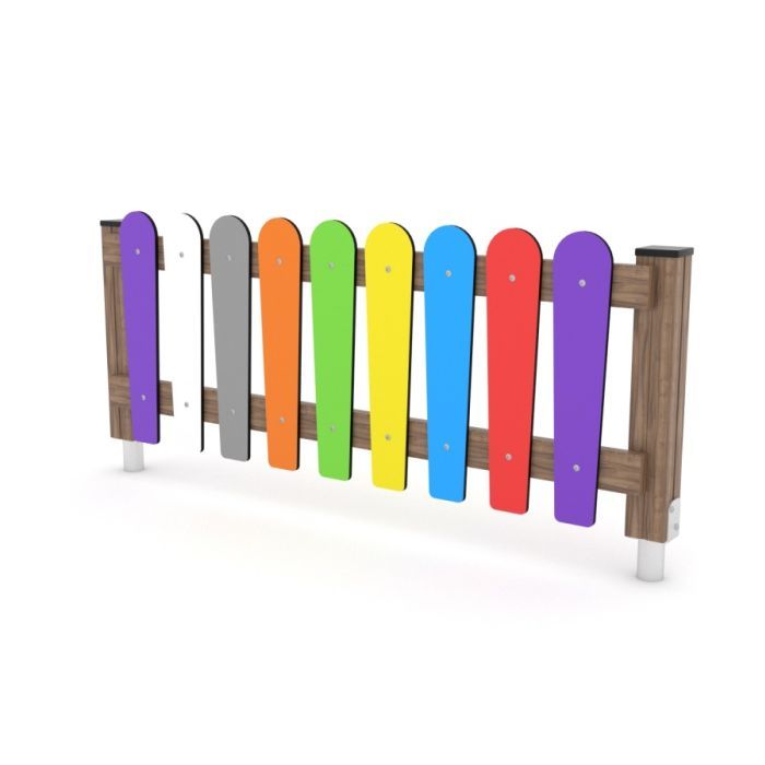 Barevný plůtek - Park 1485