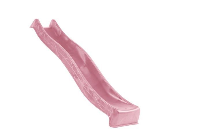 Skluzavka KBT Eko-Line pastelová růžová 290 cm s přípojkou na vodu
