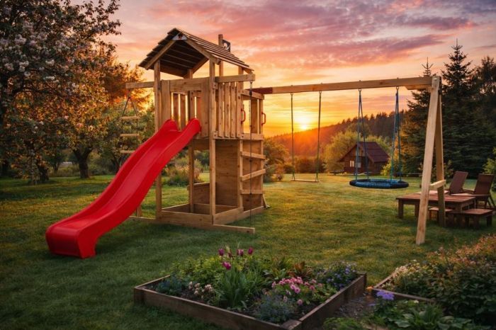 Dětské hřiště Home Velký pirát Lady