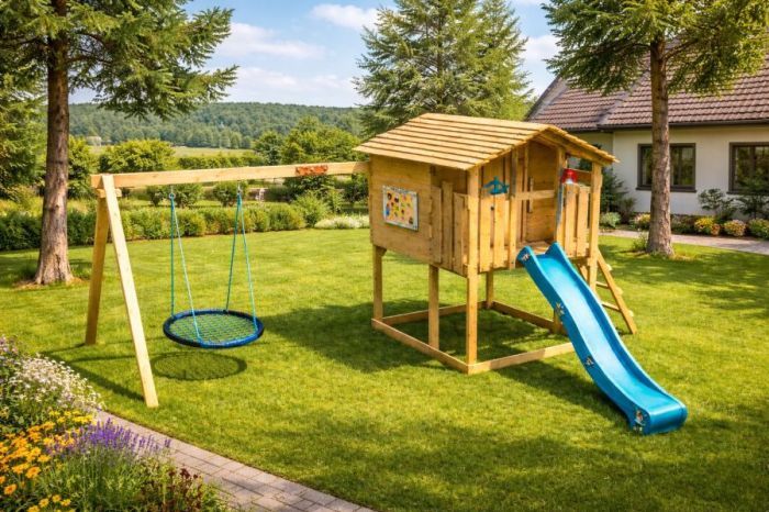 Dětské hřiště Home Chatrč pirát Sea