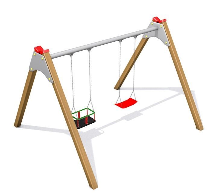 Houpačka Duoswing II s dětským sedákem